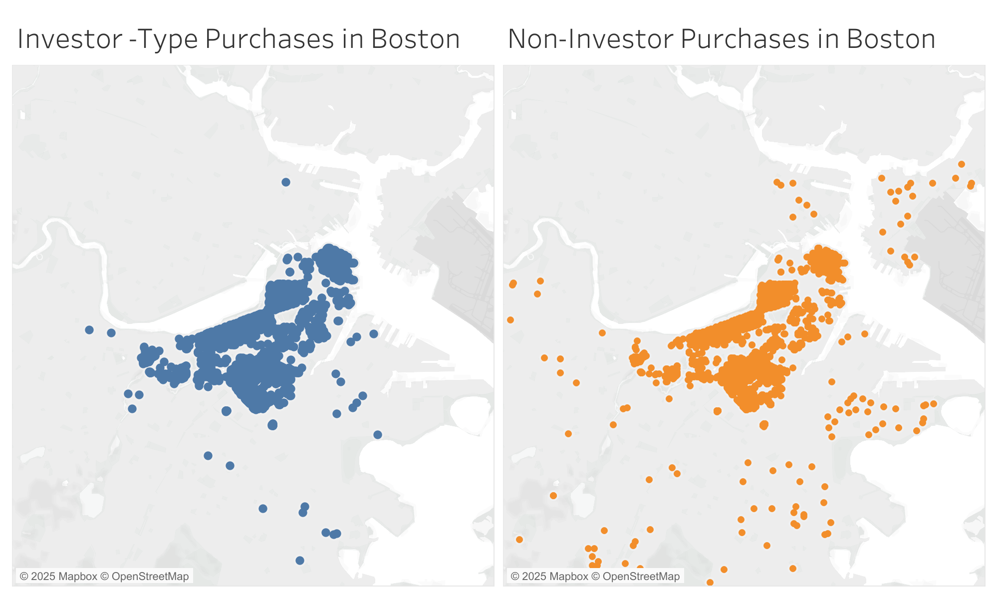 Identities of property buyers and sellers in Boston